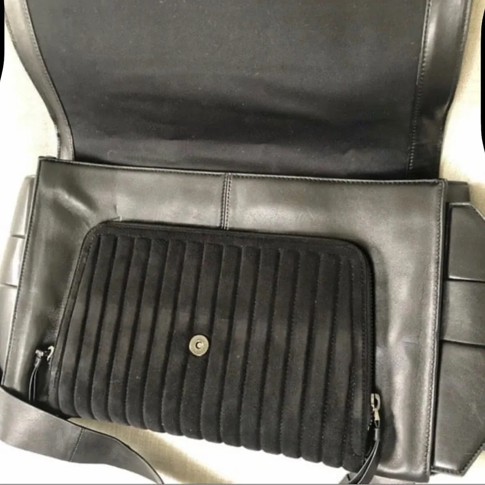 DKNYC Black Men's Laptop Bag